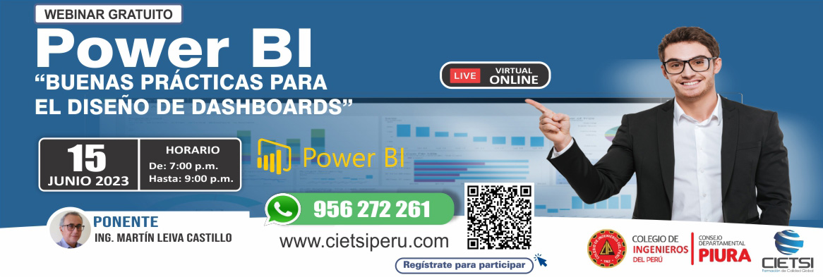 webinar gratuito power bi    buenas prActicas para el dise  o de dashboards    2023